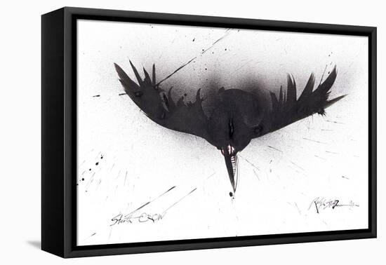 Animals (birds) 26, 1997 (drawing)-Ralph Steadman-Framed Premier Image Canvas