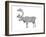 Animals Caribou-Neeti Goswami-Framed Art Print