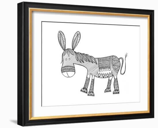 Animals Donkey-Neeti Goswami-Framed Art Print