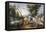 Animals Entering Noah's Ark-Jan Brueghel the Elder-Framed Premier Image Canvas