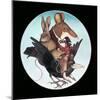 Animals on Back of Flying Bird-Wayne Anderson-Mounted Giclee Print