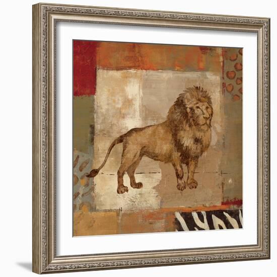 Animals on Safari I-Silvia Vassileva-Framed Art Print