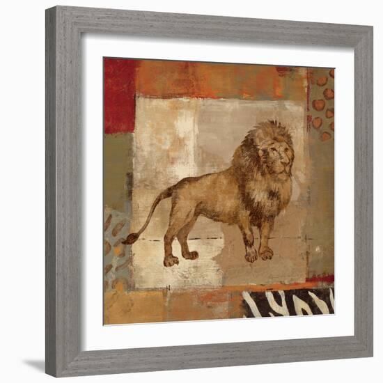 Animals on Safari I-Silvia Vassileva-Framed Art Print