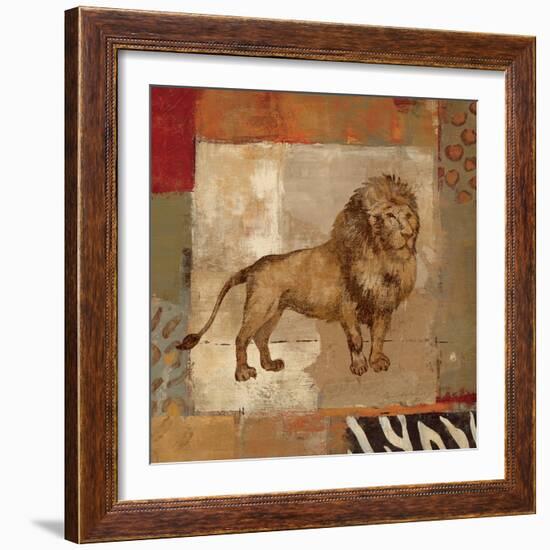 Animals on Safari I-Silvia Vassileva-Framed Art Print