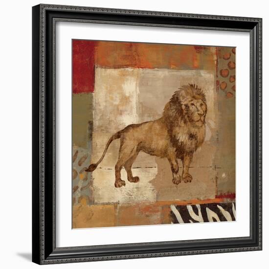 Animals on Safari I-Silvia Vassileva-Framed Art Print