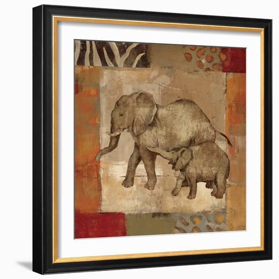 Animals on Safari III-Silvia Vassileva-Framed Art Print