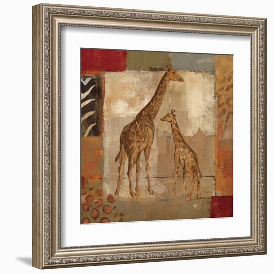 Animals on Safari IV-Silvia Vassileva-Framed Art Print