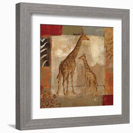 Animals on Safari IV-Silvia Vassileva-Framed Art Print