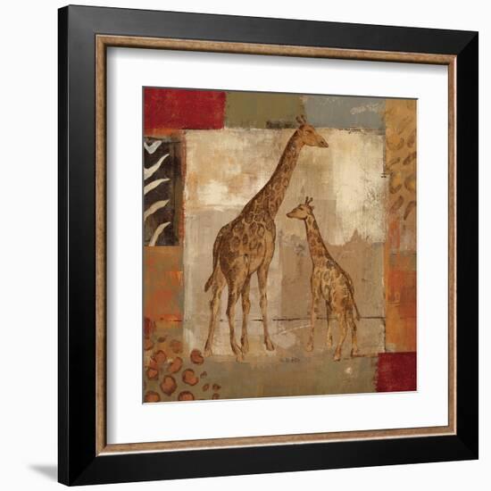 Animals on Safari IV-Silvia Vassileva-Framed Art Print