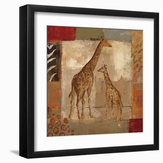 Animals on Safari IV-Silvia Vassileva-Framed Art Print