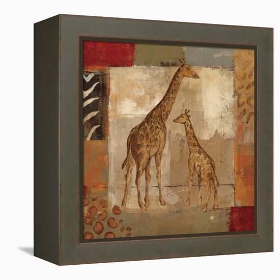 Animals on Safari IV-Silvia Vassileva-Framed Stretched Canvas