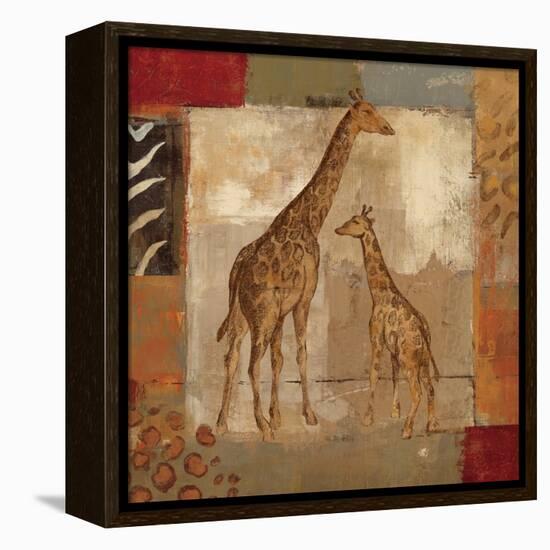 Animals on Safari IV-Silvia Vassileva-Framed Stretched Canvas