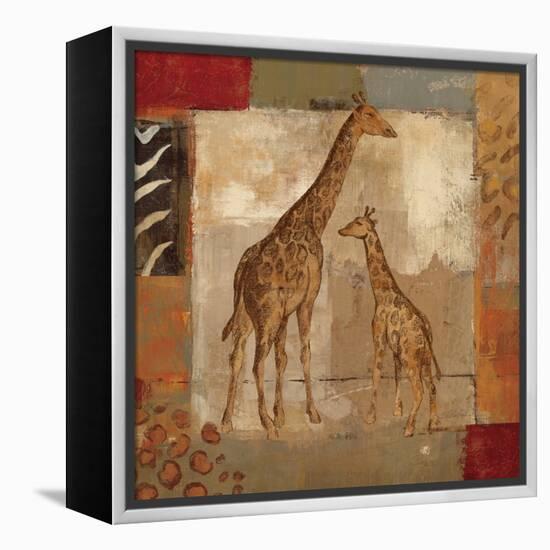 Animals on Safari IV-Silvia Vassileva-Framed Stretched Canvas