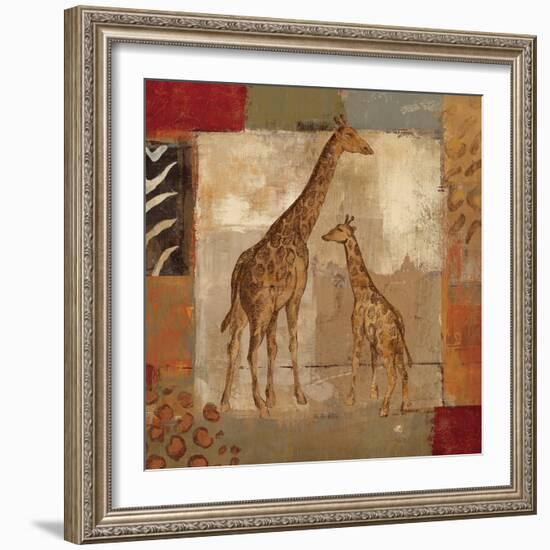 Animals on Safari IV-Silvia Vassileva-Framed Art Print