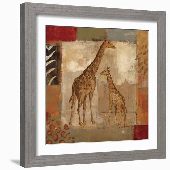 Animals on Safari IV-Silvia Vassileva-Framed Art Print