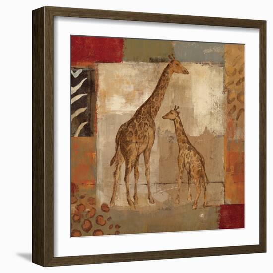 Animals on Safari IV-Silvia Vassileva-Framed Art Print