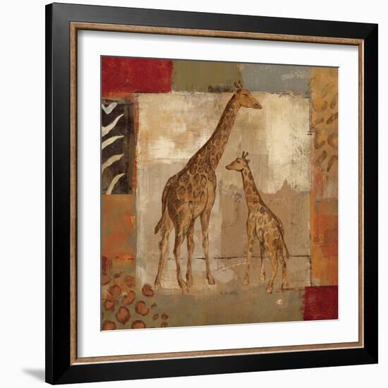 Animals on Safari IV-Silvia Vassileva-Framed Art Print