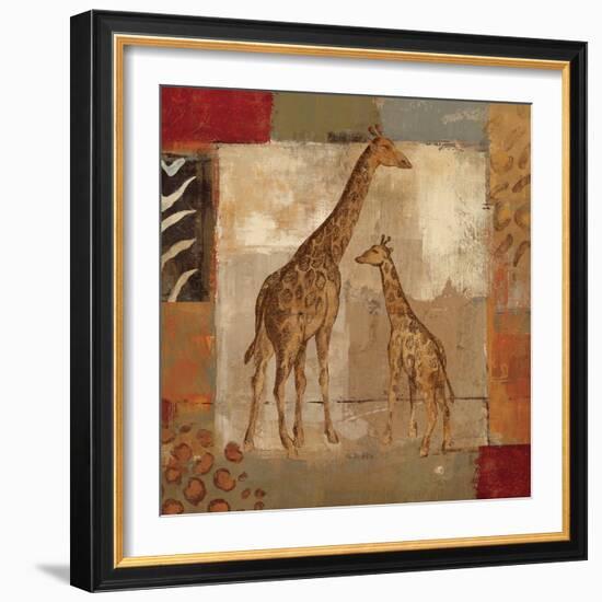 Animals on Safari IV-Silvia Vassileva-Framed Art Print