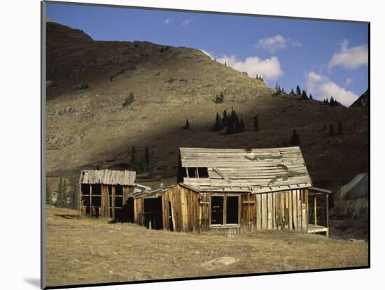 Animas Forks Ghost Town Near Silverton, Colorado, USA-null-Mounted Photographic Print