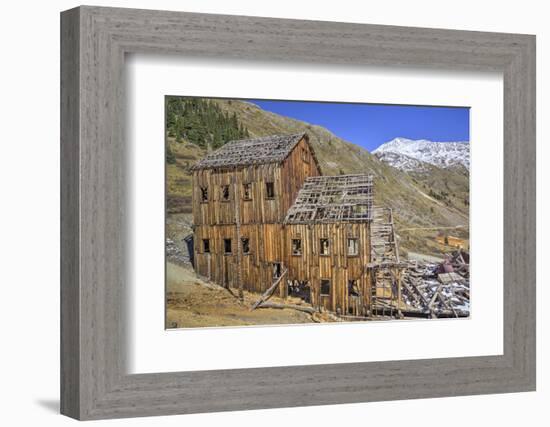 Animas Forks Mine Ruins, Animas Forks, Colorado, United States of America, North America-Richard Maschmeyer-Framed Photographic Print