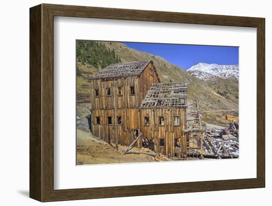 Animas Forks Mine Ruins, Animas Forks, Colorado, United States of America, North America-Richard Maschmeyer-Framed Photographic Print