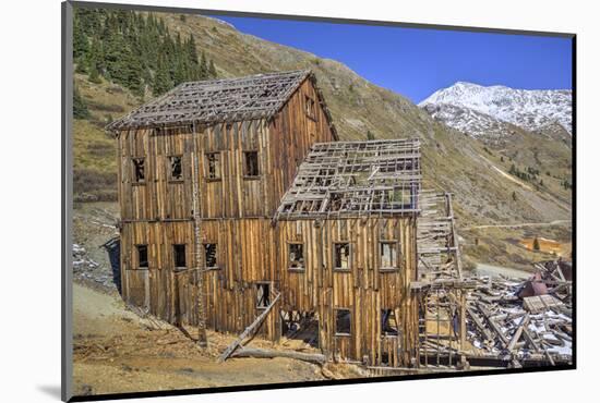 Animas Forks Mine Ruins, Animas Forks, Colorado, United States of America, North America-Richard Maschmeyer-Mounted Photographic Print