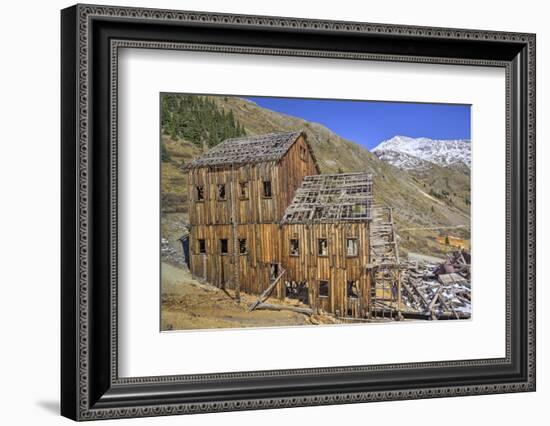 Animas Forks Mine Ruins, Animas Forks, Colorado, United States of America, North America-Richard Maschmeyer-Framed Photographic Print