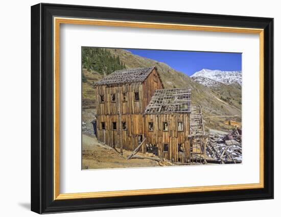 Animas Forks Mine Ruins, Animas Forks, Colorado, United States of America, North America-Richard Maschmeyer-Framed Photographic Print