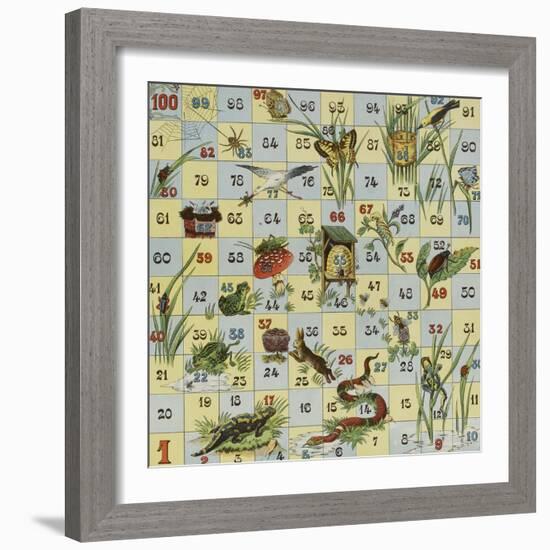 Animaux des marais-null-Framed Giclee Print