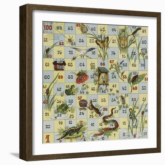 Animaux des marais-null-Framed Giclee Print