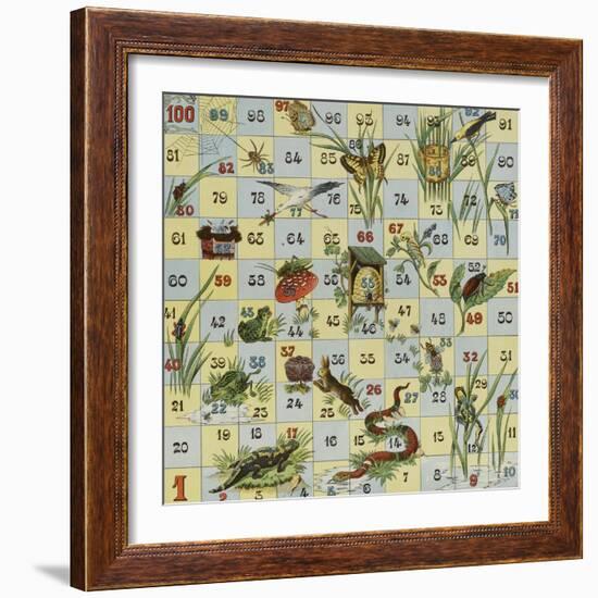 Animaux des marais-null-Framed Giclee Print