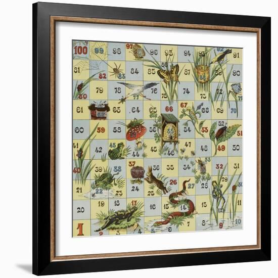 Animaux des marais-null-Framed Giclee Print