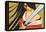 Anime Fighter with Sword-Harry Briggs-Framed Premier Image Canvas