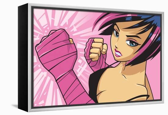 Anime Fighter-Harry Briggs-Framed Premier Image Canvas