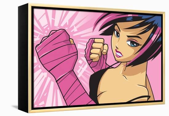 Anime Fighter-Harry Briggs-Framed Premier Image Canvas