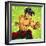 Anime Fighter-Harry Briggs-Framed Giclee Print