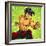 Anime Fighter-Harry Briggs-Framed Premium Giclee Print