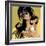 Anime Girl Fighter-Harry Briggs-Framed Premium Giclee Print