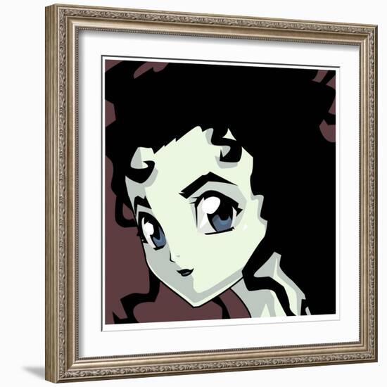 Anime Goth-Harry Briggs-Framed Giclee Print