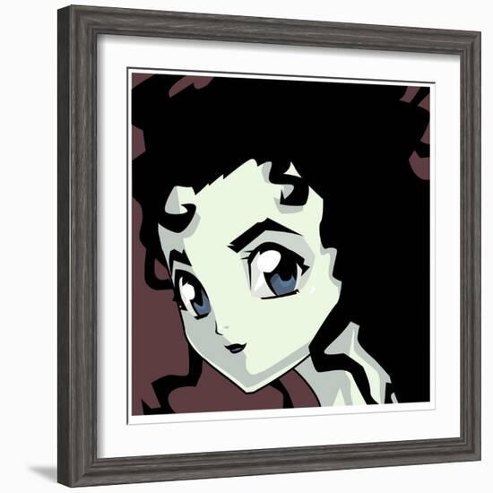 Anime Goth-Harry Briggs-Framed Giclee Print