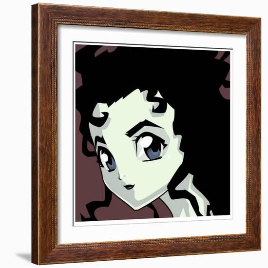 Anime Goth-Harry Briggs-Framed Giclee Print