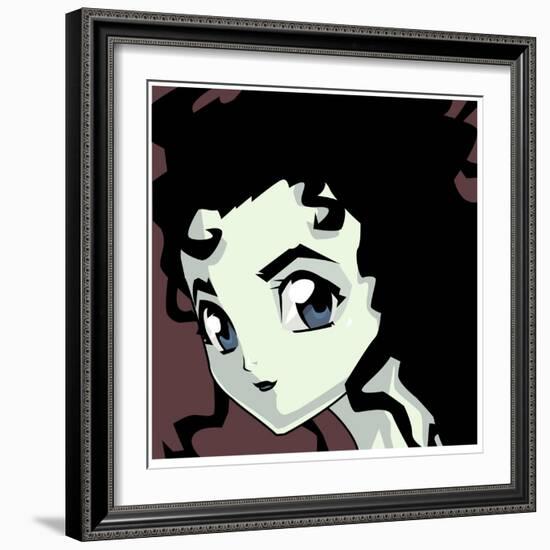 Anime Goth-Harry Briggs-Framed Giclee Print