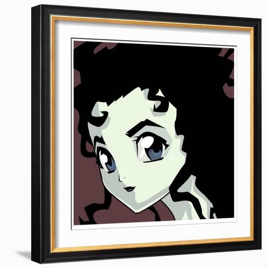 Anime Goth-Harry Briggs-Framed Giclee Print