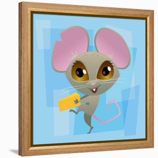 Anime Mouse-Harry Briggs-Framed Premier Image Canvas