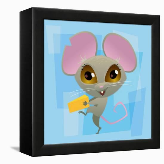 Anime Mouse-Harry Briggs-Framed Premier Image Canvas