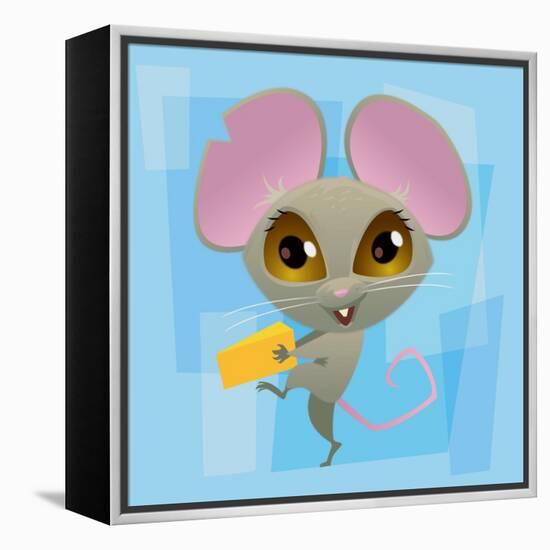 Anime Mouse-Harry Briggs-Framed Premier Image Canvas