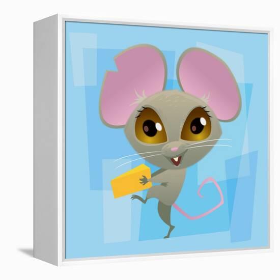 Anime Mouse-Harry Briggs-Framed Premier Image Canvas