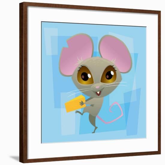 Anime Mouse-Harry Briggs-Framed Giclee Print