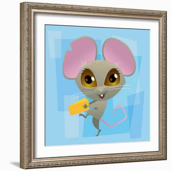 Anime Mouse-Harry Briggs-Framed Giclee Print