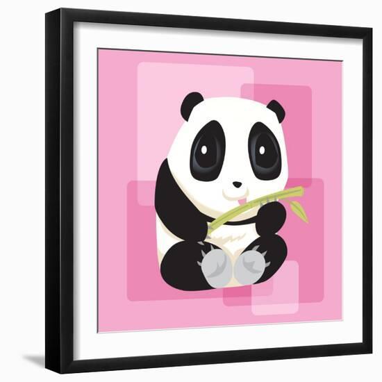 Anime Panda-Harry Briggs-Framed Premium Giclee Print